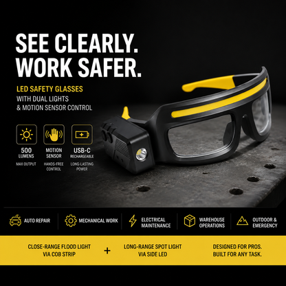 Lumora™ LED Safety Glasses