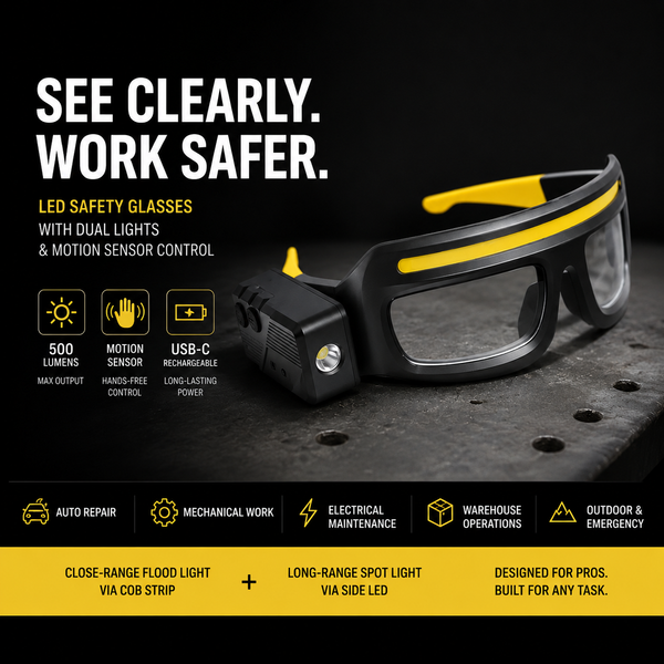 Lumora™ LED Safety Glasses
